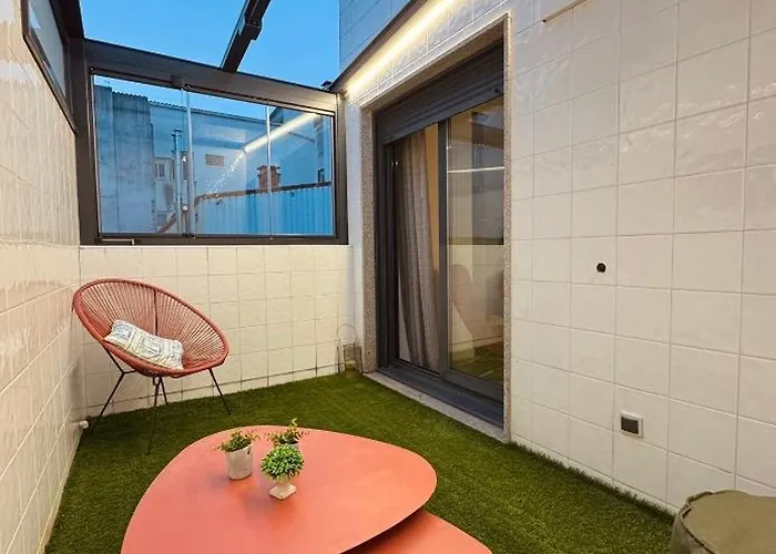 Céntrico Y De Diseño Con Parking Appartamento Vigo
